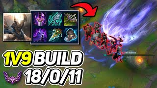 The BEST Pantheon Build To 1v9 Carry (PERFECT GAME)