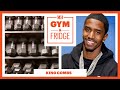 King combs shows off his gym  fridge  gym  fridge  mens health