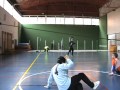 Entrenamiendo de Goalball Valencia partidillo