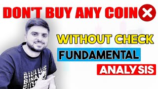How to do Fundamental Analysis any coin ? | Fundamental Analysis of crypto coin