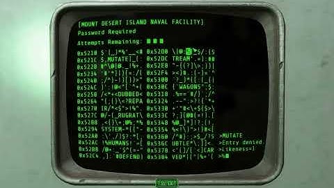 Fallout 4: How to Hack Terminals - This Trick Makes It Easier!