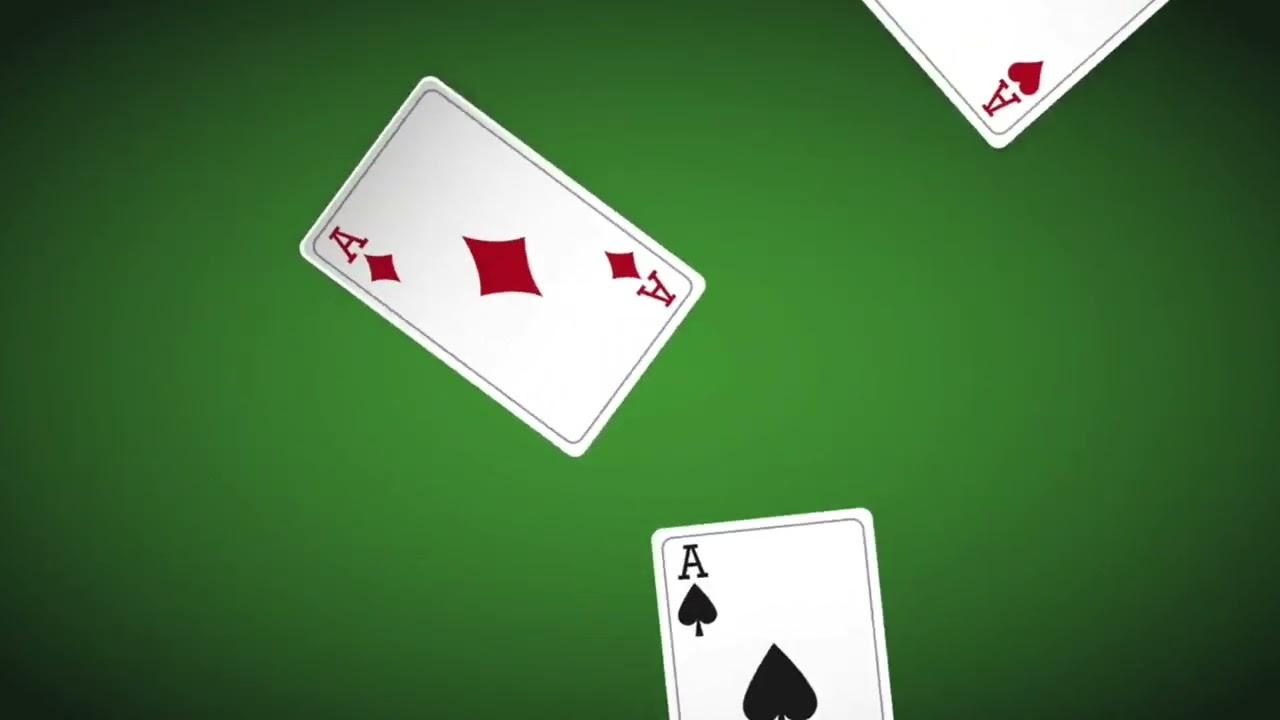 Playing Cards Falling | Greenscreen 