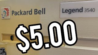 The $5 Packard Bell Legend PC - Garage Sale Finds