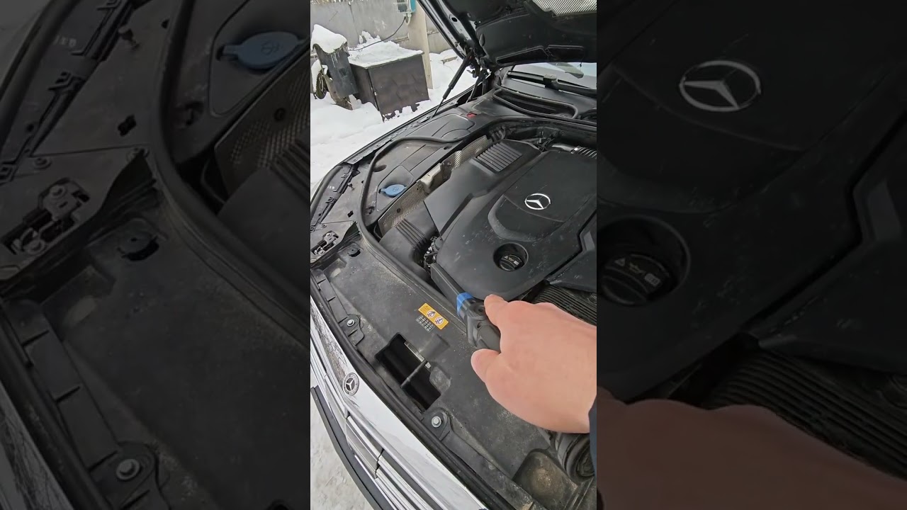 На диагностике w222 om656  тут нечего нового для этого мотора с таким пробегом.