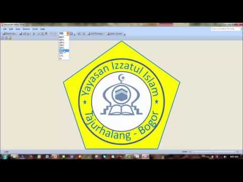 cara membuat logo dengan power point 2010 - youtube