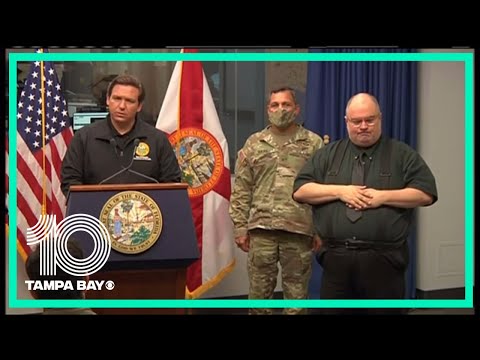Governor DeSantis on power outages, flooding from Hurricane Sally