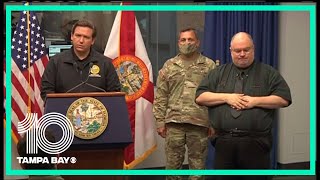 Governor DeSantis on power outages, flooding from Hurricane Sally
