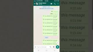 Recover​ whatsapp deleted messages | how to recover deleted #whatsapp​ messages #Shorts​ screenshot 4