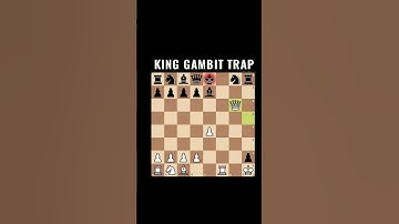 King Gambit Trap #chess #chessgame #chesstraps #chesstricks #parvathclimbers