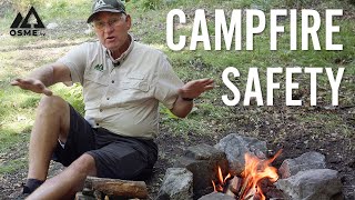 Campfire Safety | How to Make a Fire while Camping | How to put out a Campfire Safely