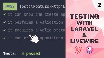 Writing Test for Validation using Laravel and Livewire | Testing With Livewire Part: 2