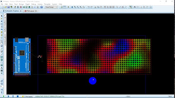 FastLED NoisePlusPalette Weather