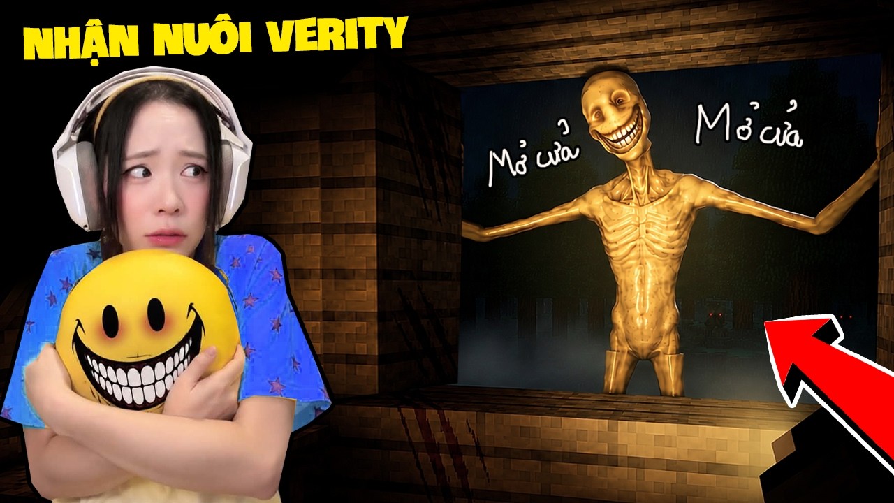 SAMMY SỢ HÃI KHI NHẬN NUÔI VERITY KINH DỊ TRONG MINECRAFT