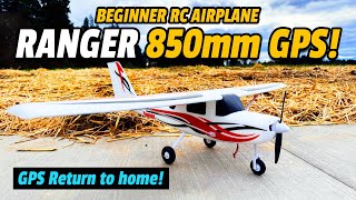 Beginner RC Airplane with GPS! - FMS Ranger 850mm RC Plane