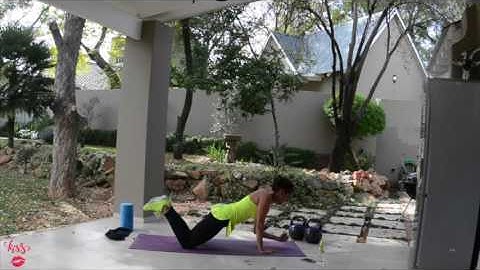 5 minute Arm Assassination, Kiss workout! Jennifer Hintenberger