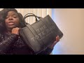 Coach Dempsey Carryall w/ Patch  VS The Marc Jacobs The tote bag size small