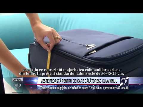Video: Dimensiunile bagajului de mână pe aeronavele S7 în 2019