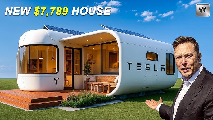 $7,789 Tesla Tiny House is Finally HERE: Elon Musk's 2026 Game-Changer For  The Masses! - YouTube