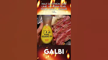 Korean Short Ribs With Ciroc Galbi Food Cooking Grilling Bbq Yummy Recipe 
