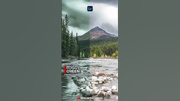 Foggy Green Preset for Lightroom | Free DNG File #lightroompresets #lightroom #dngpresets #dng