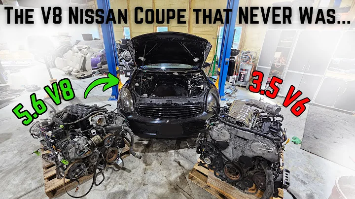 VK56 Engine Swapping My G35 Coupe Ep.2 – Ripping Out the V6 for Nissan’s Biggest V8!