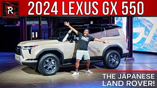 The 2024 Lexus GX 550 Is A Reborn Twin-Turbo Japanese Land Rover Defender