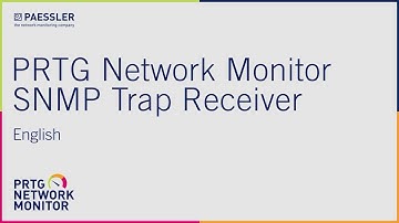 PRTG SNMP Trap receiver（日本語字幕付き）