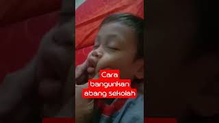 Cara Bangunkan Anak Sekolahshortabizard