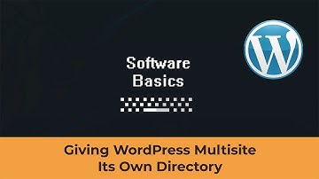 Giving WordPress Multisite Its Own Directory - cPanel + Softaculous