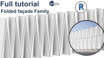 (Full tutorial) Revit Tutorial: creating folded façade family