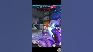 Zarya Pushes Enemy Back to Spawn | Overwatch 2