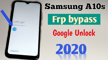 SAMSUNG Galaxy A10s (SM-A107) U5/BIT5/REV5 FRP/Google Lock Bypass Android 9 WITHOUT PC - NEW !!!