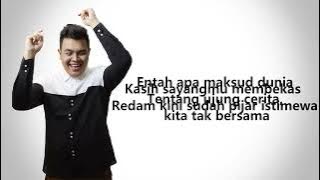 Tulus - Hati-hati di jalan (Lyric Video)  || TANPA IKLAN