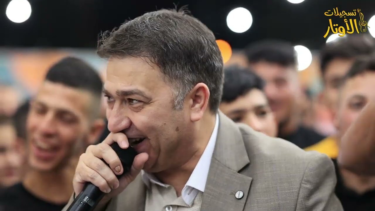 محاورة طاحنة الفنانين نعمان الجلماوي واكرم قعوار زفاف العريس محمود ابو الحكم - بيت دجن 2023