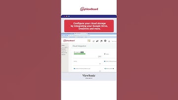 myViewBoard: Setting up Your Cloud Storage
