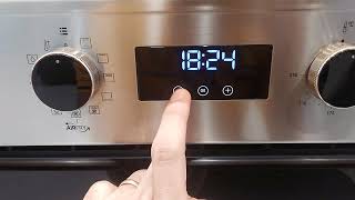 How to set the Real - Time of Teka Built-in Oven /// Air Fryer Model ///HSB 646 SS /// Quick Demo