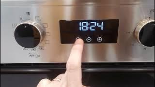 How to set the Real - Time of Teka Built-in Oven /// Air Fryer Model ///HSB 646 SS /// Quick Demo
