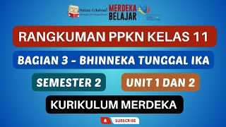 PPKN KELAS 11 - KITA DAN MASYARAKAT GLOBAL - KOLABORASI BUDAYA - KURIKULUM MERDEKA UNIT 1 DAN 2