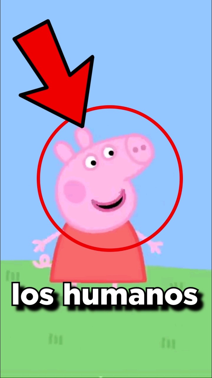 ¿Qué le pasó a los humanos en Peppa Pig? ? #peppapig #josativi #youtube #shorts #miedo #terror