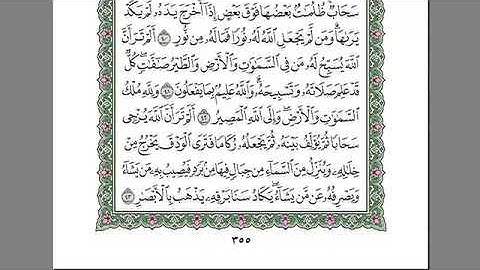 سورة النور - عبدالرحمن السديس.مكتوبة