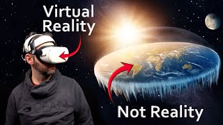 VR debunks Flat Earther argument?