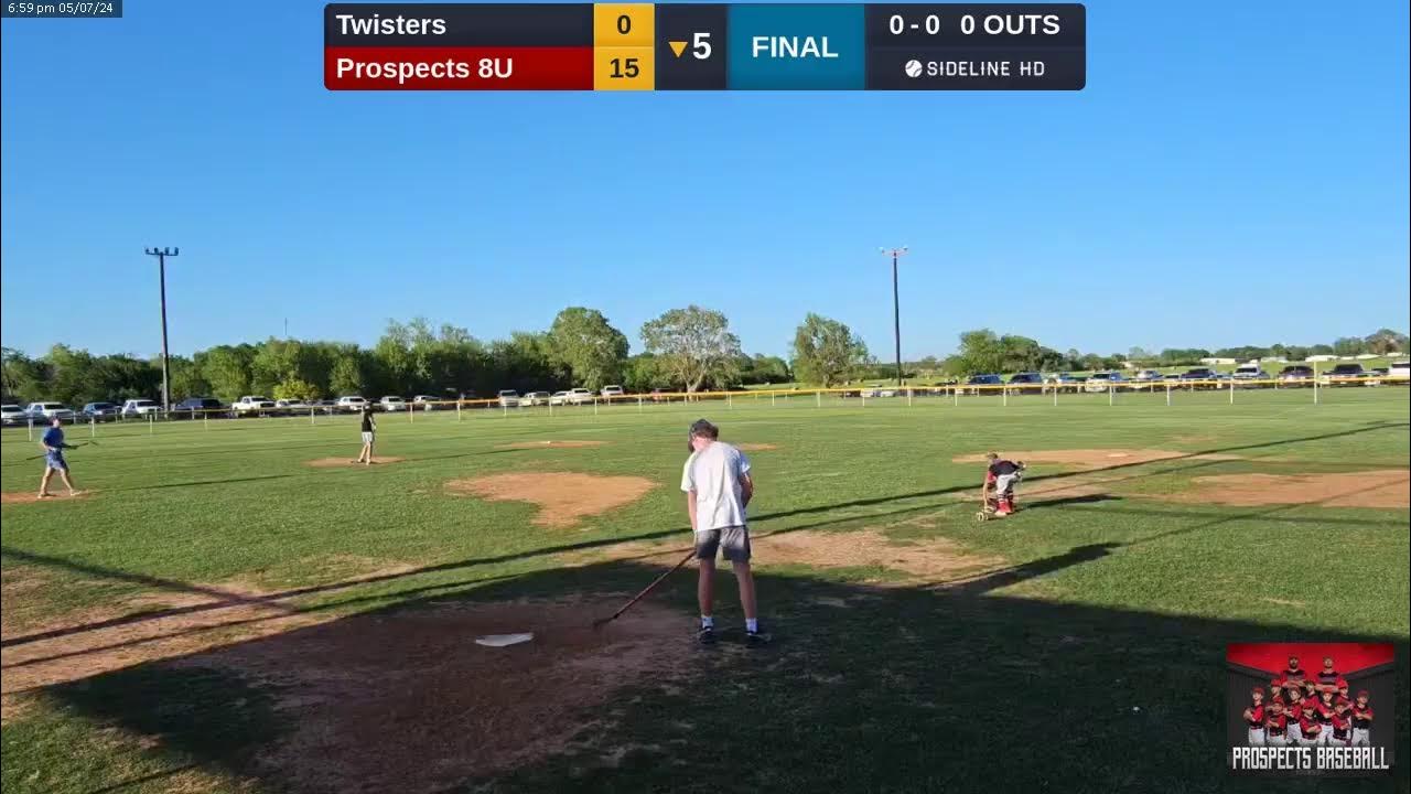 Prospects 8u vs twisters 2024 05 07 youtube