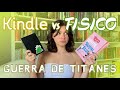 KINDLE VS LIBROS FÍSICOS - GUERRA DE TITANES