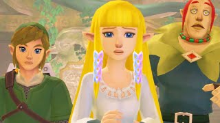 Zelda: Skyward Sword HD (Switch) - All Cutscenes The Movie HD