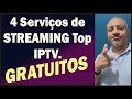 4 Serviços de Streaming IPTV  Gratuitos , Vale muito a pena conferir ?  VD147 image