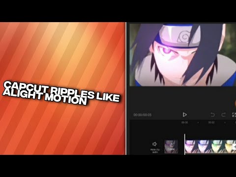 Capcut Ripples Like Alight Motion | Tutorial