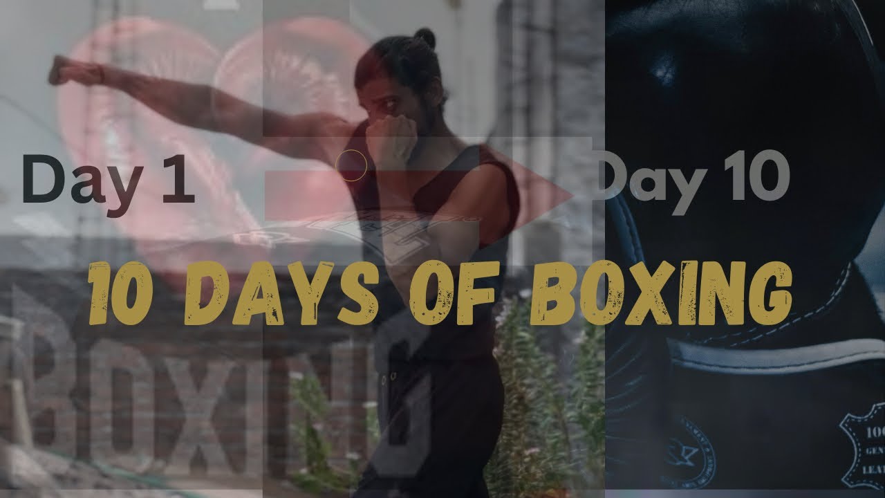 Day 1 to Day 10 Boxing Progress | No Coach, Solo Training