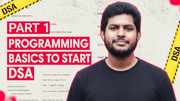 DSA Series Ep.1 — Programming Basics Explained in Telugu To Start With DSA 💻🔥