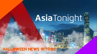 CNA Asia Tonight Intro (8:00 PM Halloween of October 31 2022)