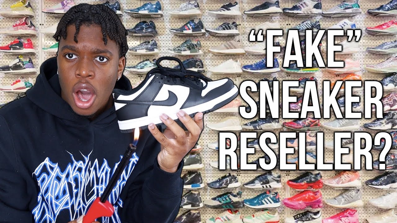 Day in the Life of a FAKE Sneaker Reseller | Reselling for Millions ...